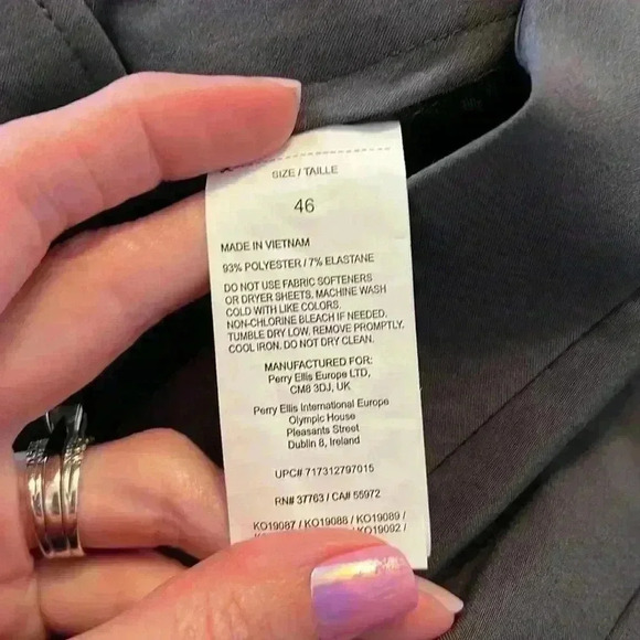 Grand Slam Active Golf Shorts Size 46 Gray - Picture 7 of 7